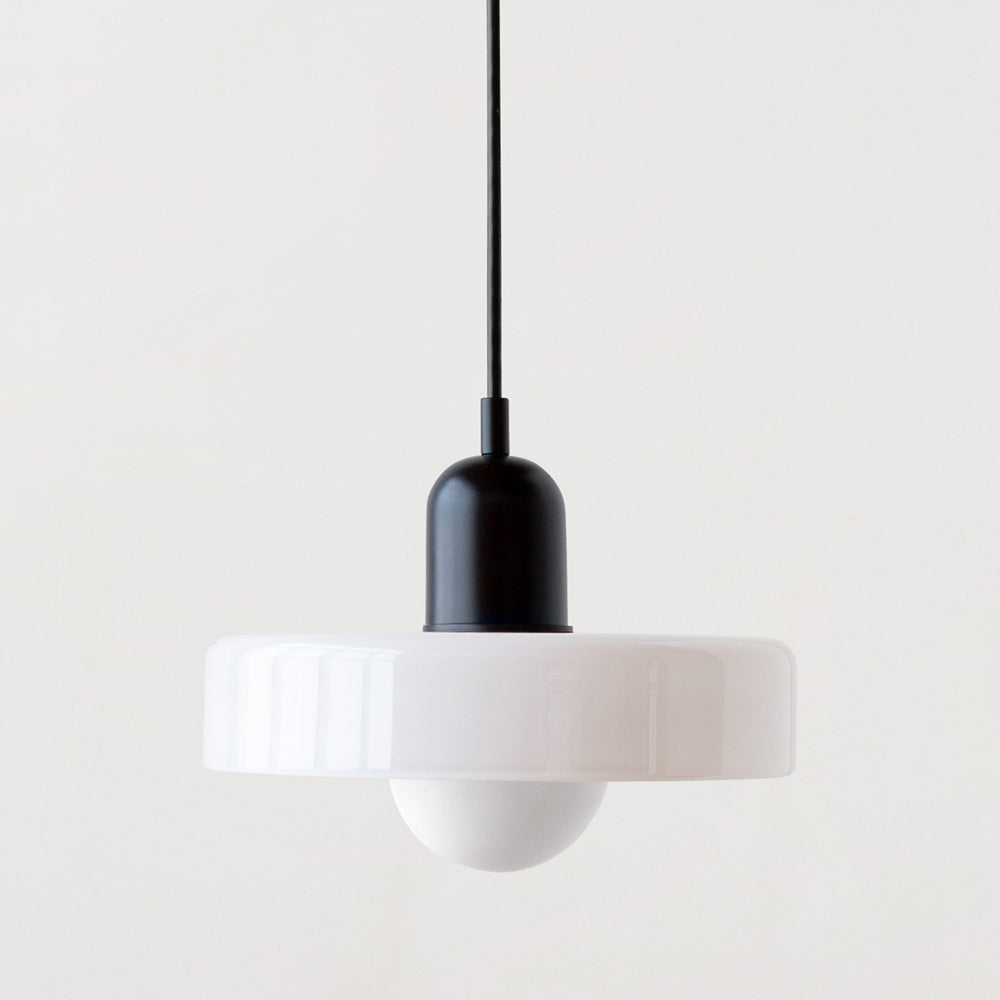 Marin transitionell stil tvåtonad pendellampa bild 5