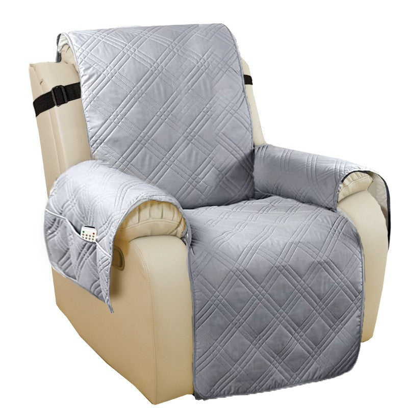 Non-slip recliner chair cover