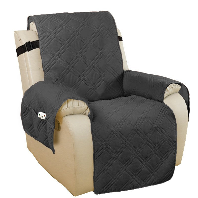 Non-slip recliner chair cover
