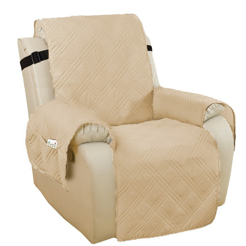 Non-slip recliner chair cover