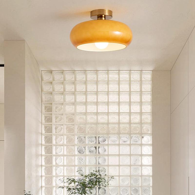 Mid-Century rund takarmatur bild 2