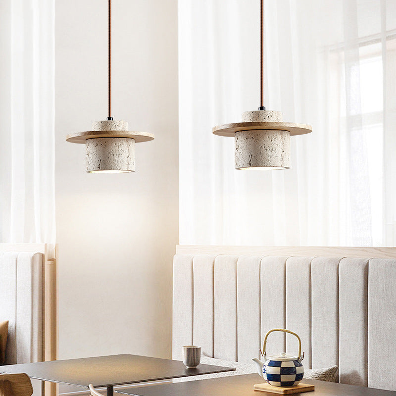 Mid Century minimalistisk pendellampa för matplats rum bild 3
