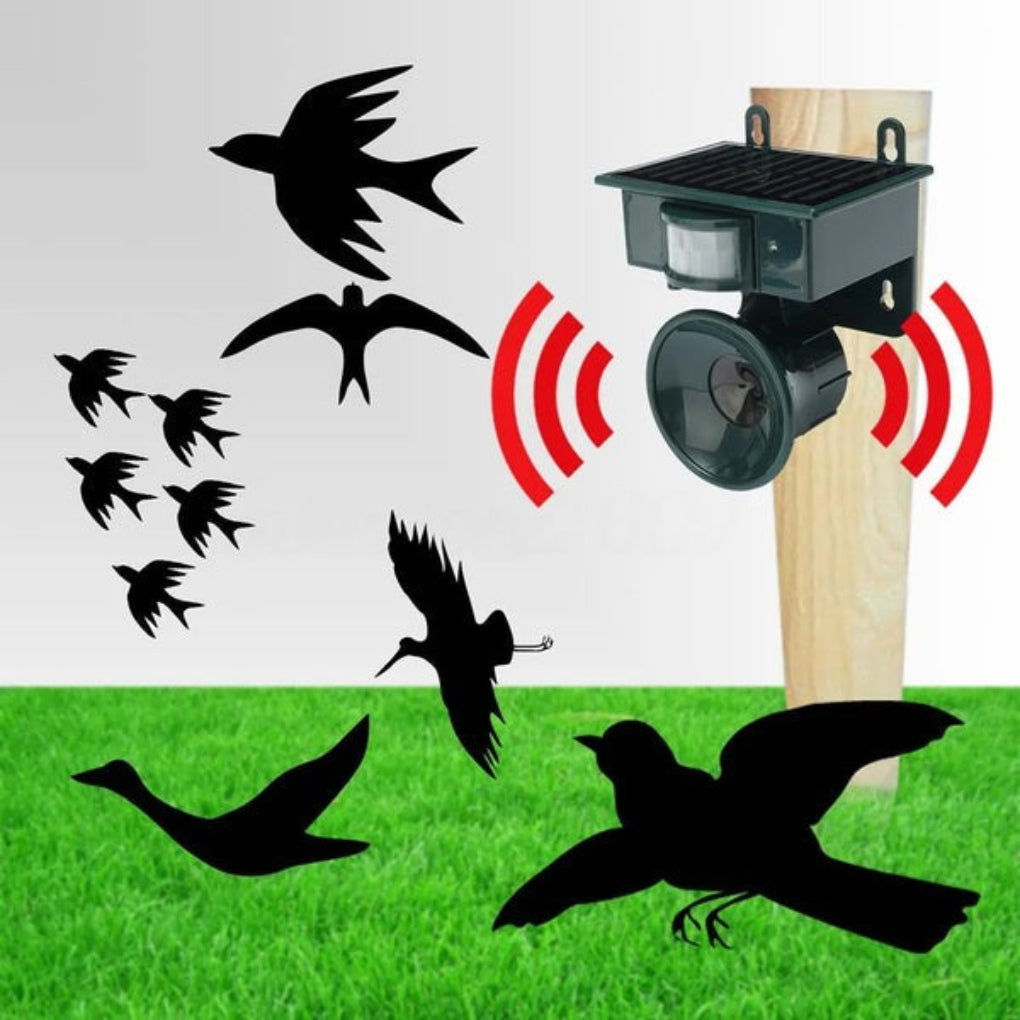 Motion-Activated Bird Repeller med Sound Scarer bild 2