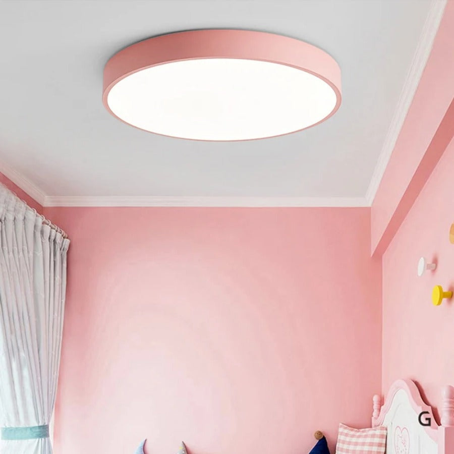 Modern rund LED taklampa bild 13