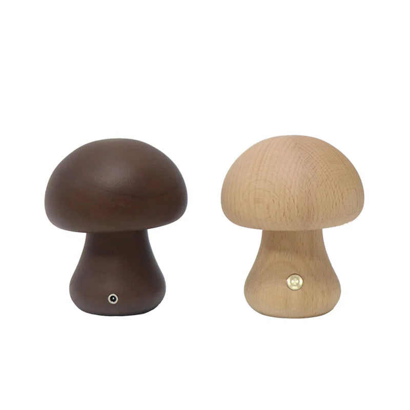 Minimalistisk svampformad bordslampa med touch bild 4