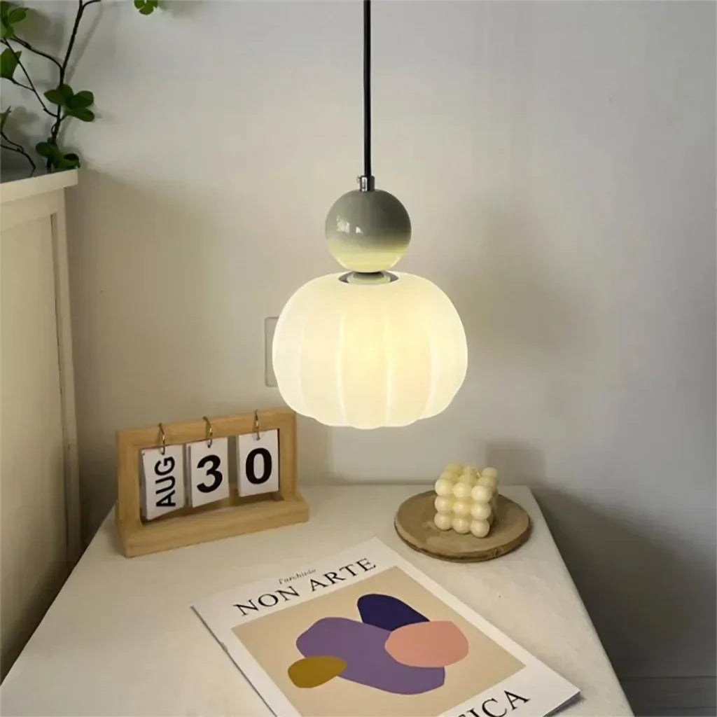 Art Deco stil LED justerbar pendellampa bild 5