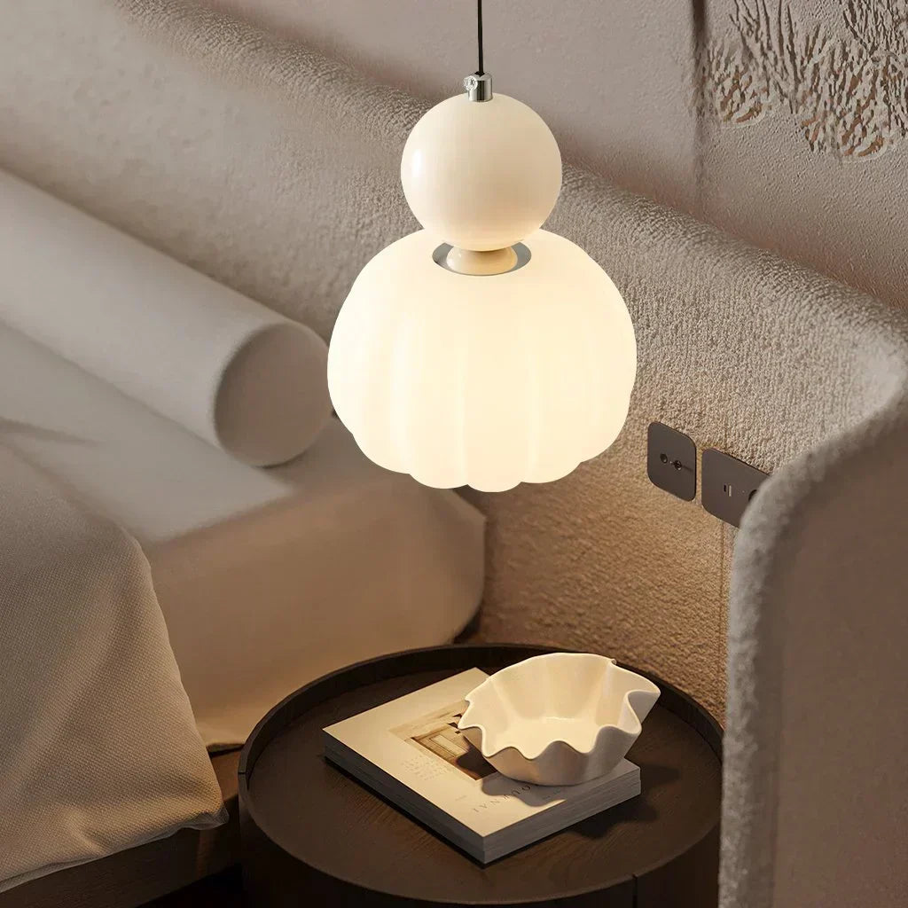 Art Deco stil LED justerbar pendellampa bild 2
