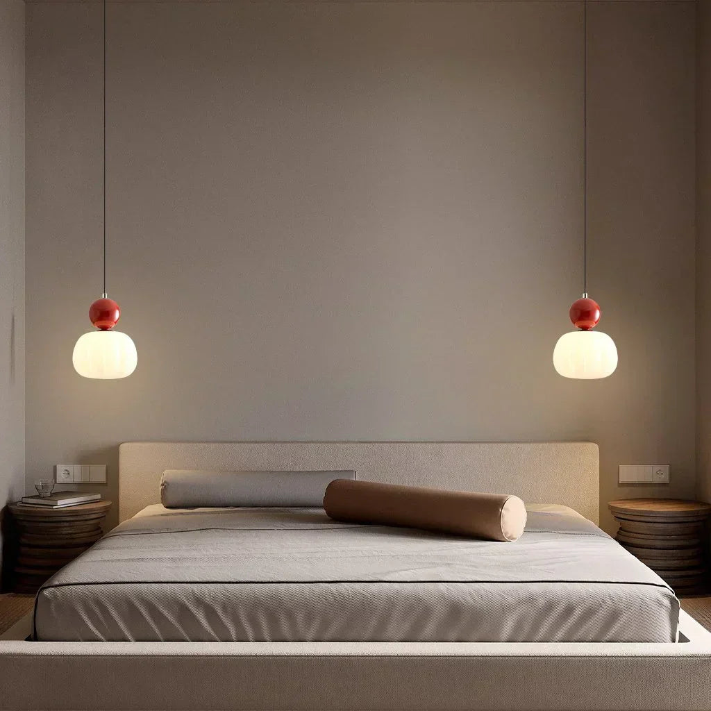 Art Deco stil LED justerbar pendellampa bild 3
