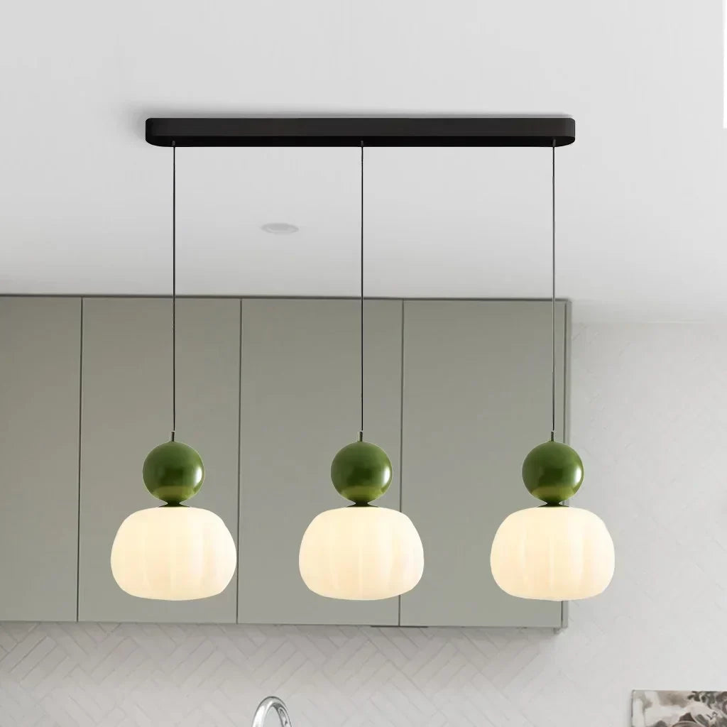Art Deco stil LED justerbar pendellampa bild 17