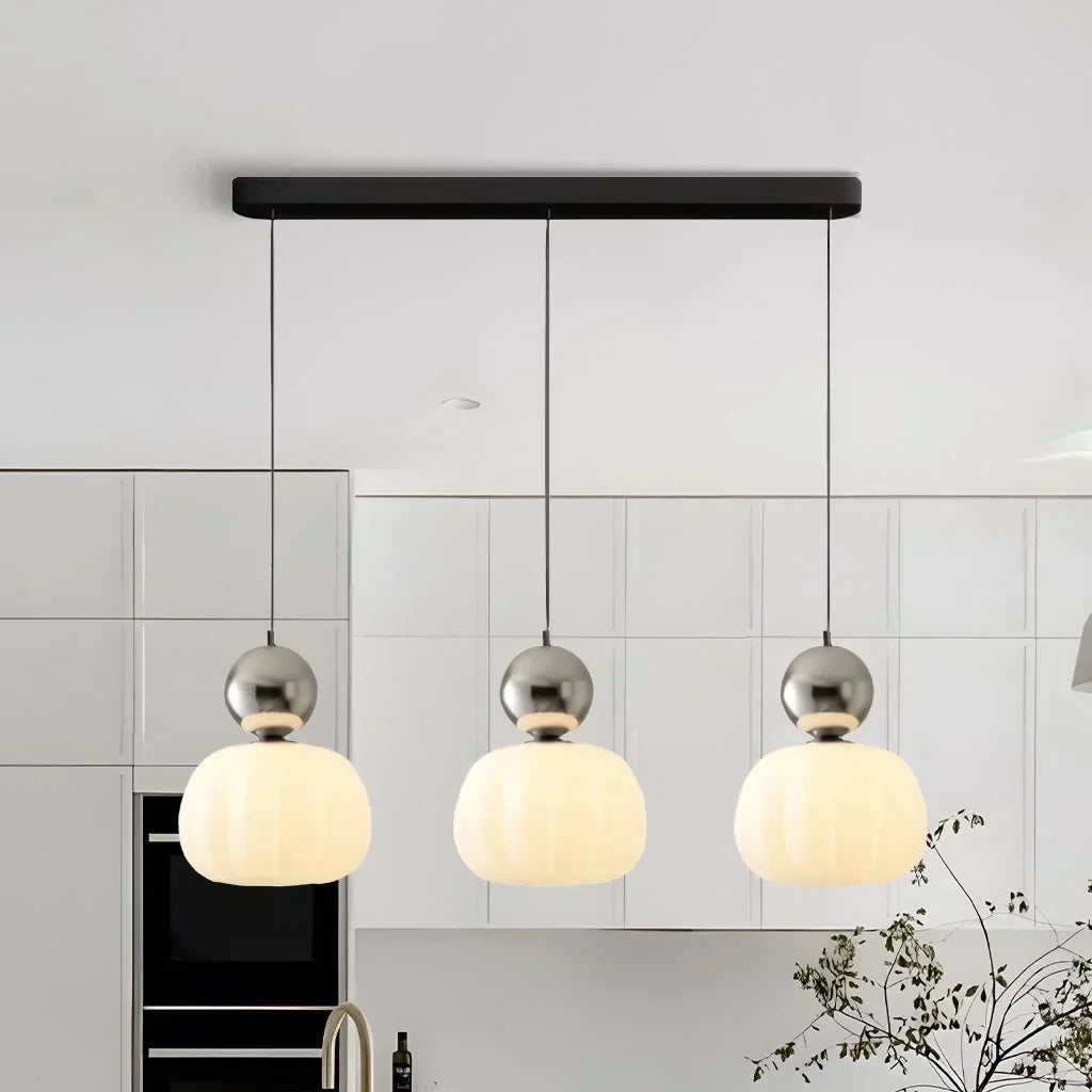 Art Deco stil LED justerbar pendellampa bild 20
