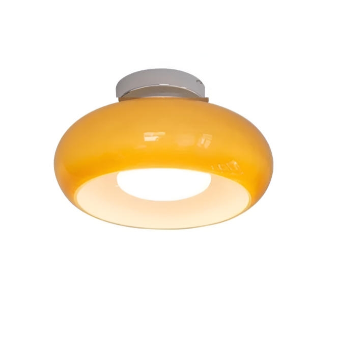 Art Deco modern rund taklampa bild 4