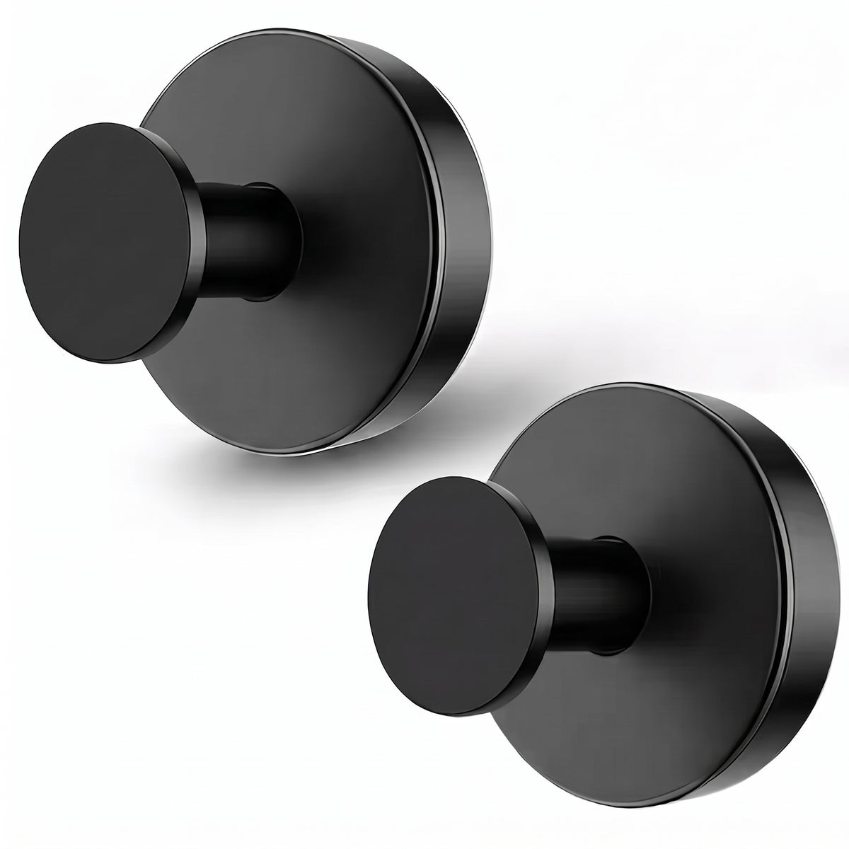 Duschkrokar med sugfäste – vrid och lås utan borrning, 2-pack