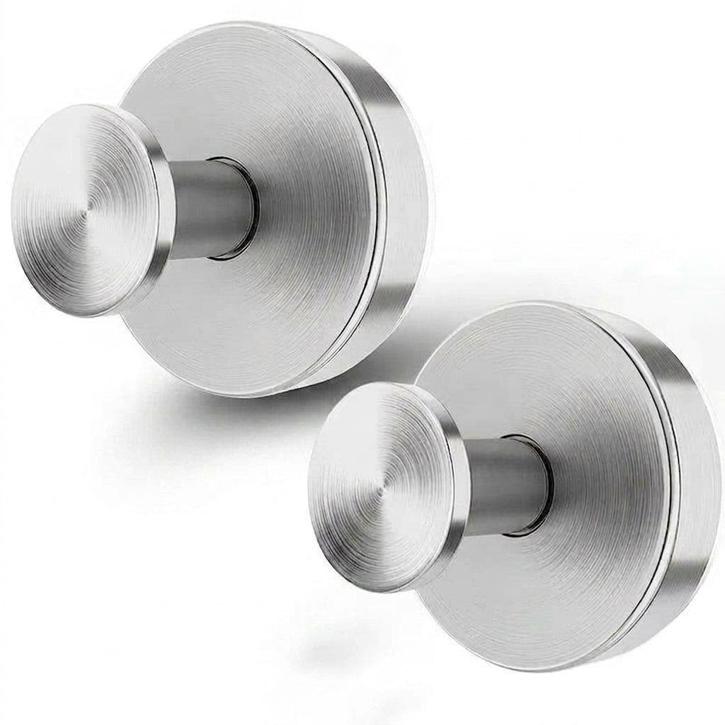 Duschkrokar med sugfäste – vrid och lås utan borrning, 2-pack