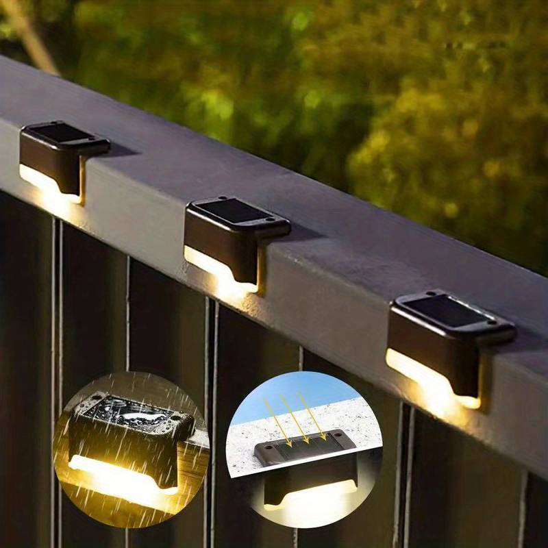Minimalistisk trådlös solcellslagringen LED utomhuslampa bild 1