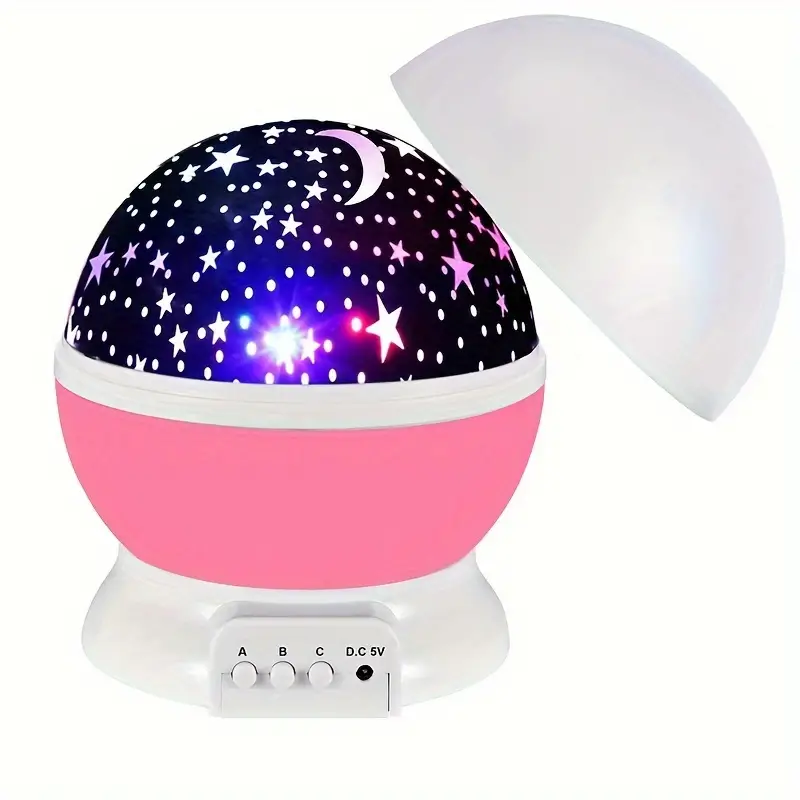360° roterande Galaxy projektor med 3D natt lampa bild 9