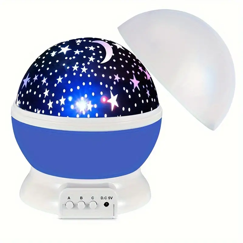 360° roterande Galaxy projektor med 3D natt lampa bild 7