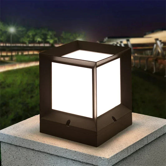 Modern utomhus Pillar Gate lampa bild 1