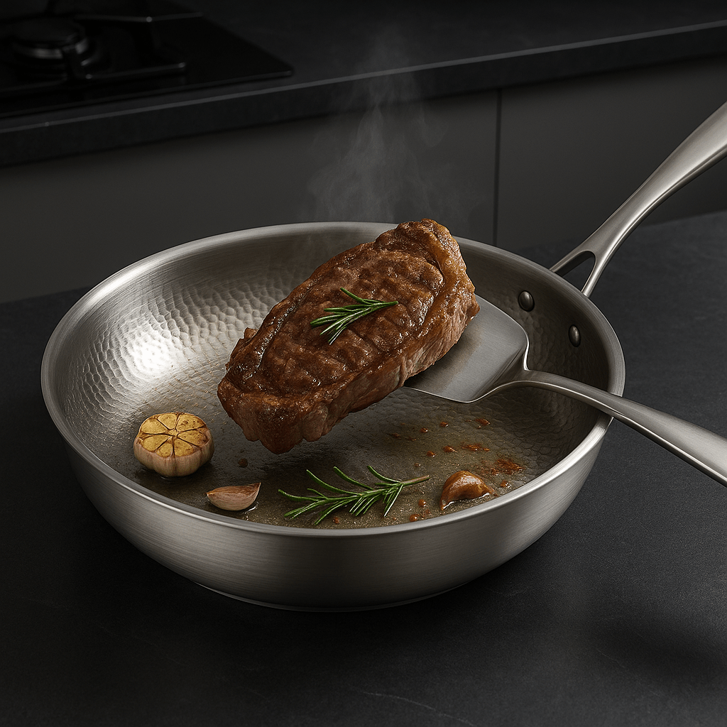 Klassisk matlagning Pan med Non-stick Coating bild 4