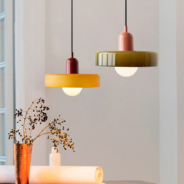 Marin transitionell stil tvåtonad pendellampa bild 50