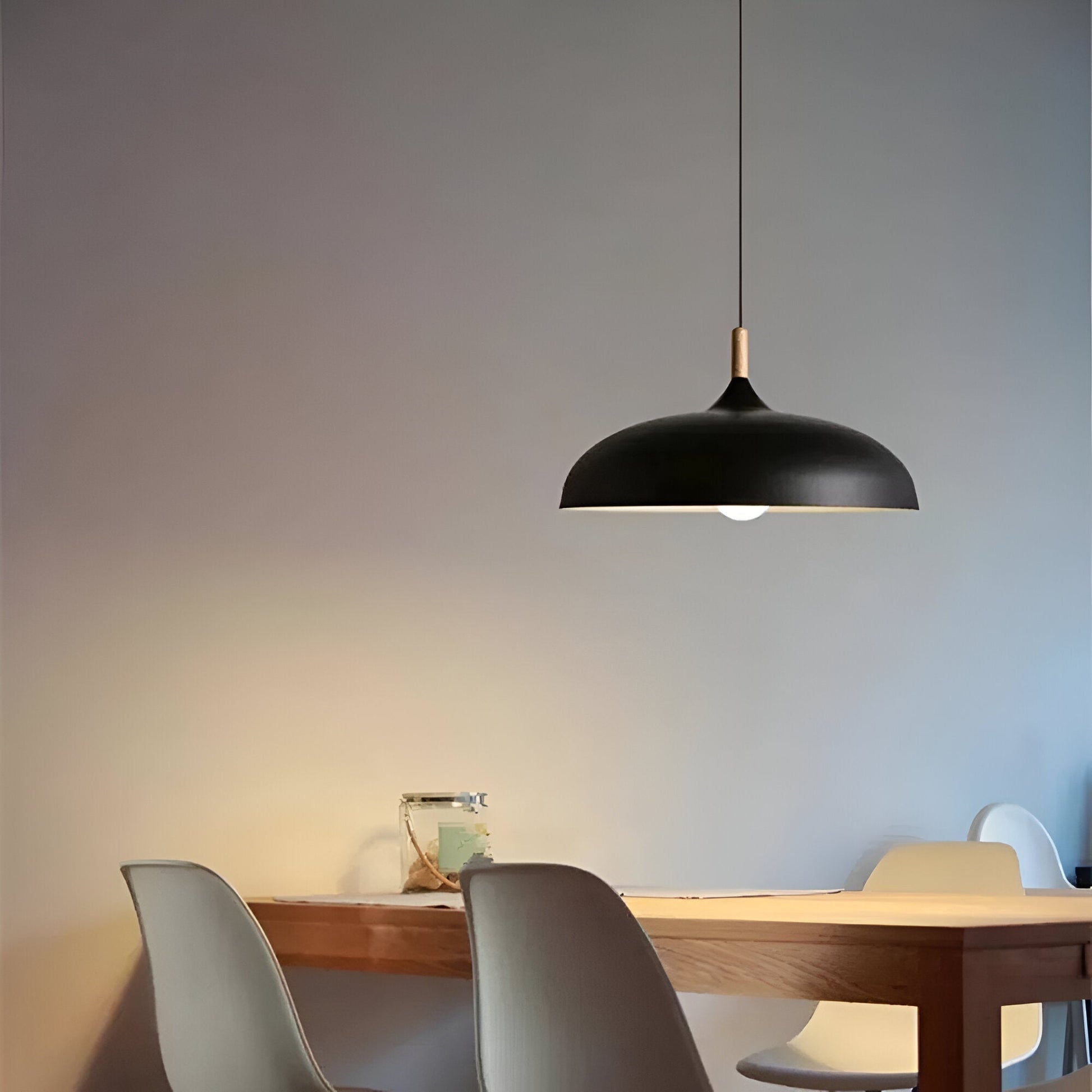 Skandinavisk modern LED pendellampa bild 2