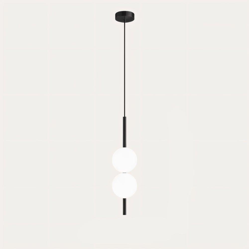 Minimalistisk modern vertikal globpendellampa bild 10