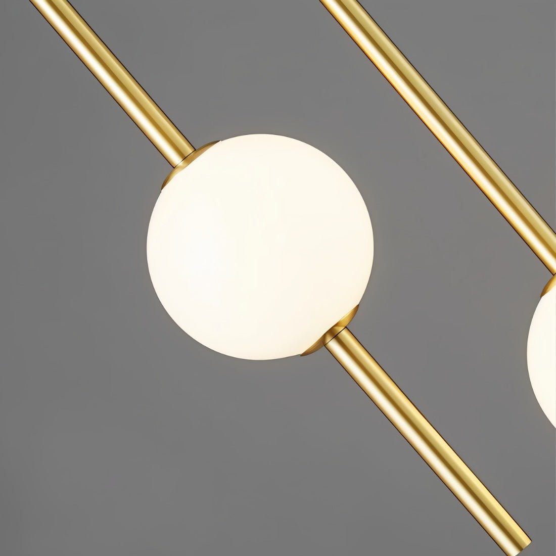 Minimalistisk modern vertikal globpendellampa bild 7