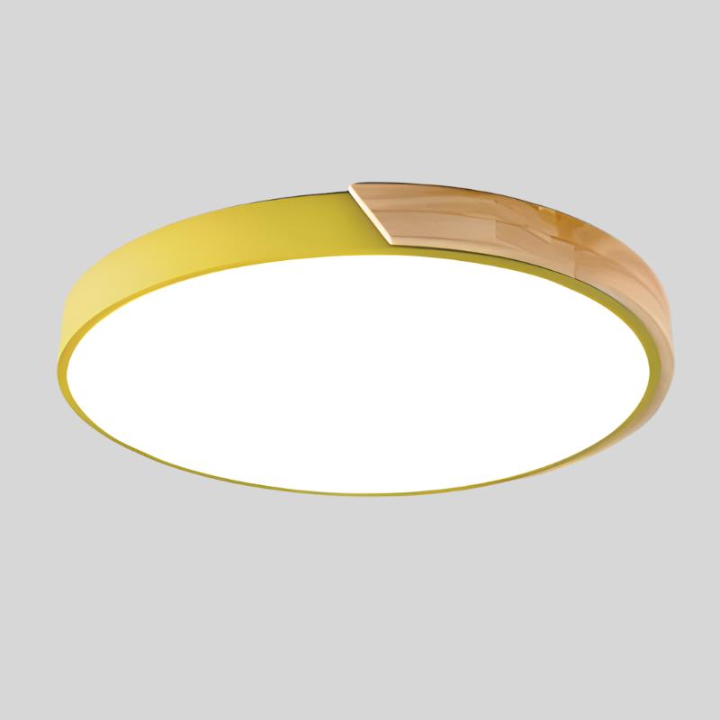 Modern rund LED taklampa bild 12