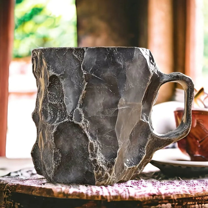 Insulating och Microwaveable texturerad Coffee Mug bild 4