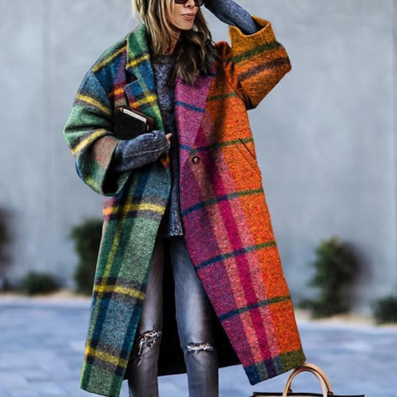 Dam lång trenchcoat bild 1