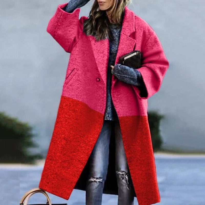 Dam lång trenchcoat bild 2
