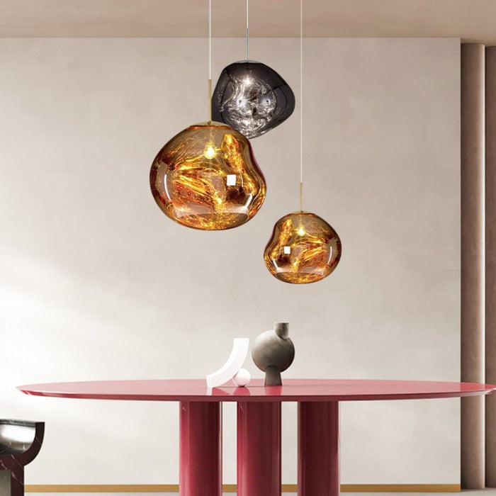 Art Deco-pendellampa i modern stil för heminredning bild 13