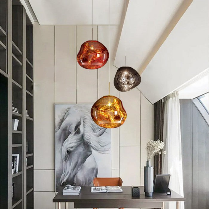 Art Deco-pendellampa i modern stil för heminredning bild 11
