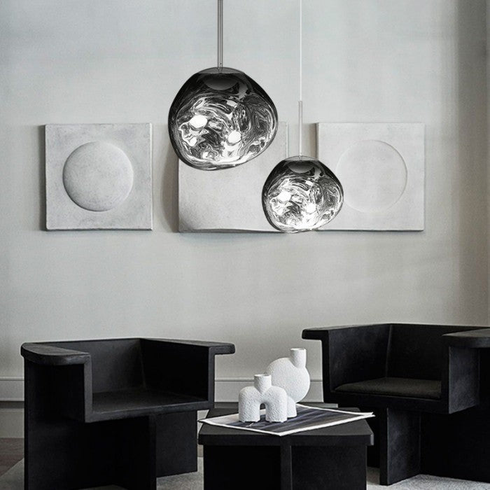 Art Deco-pendellampa i modern stil för heminredning bild 9