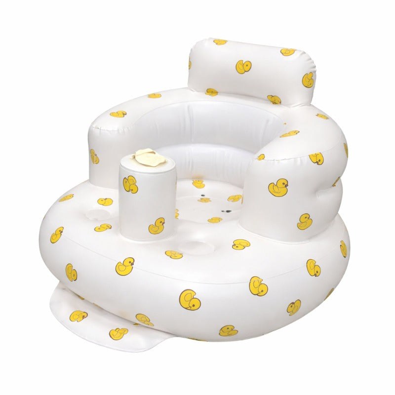 Uppblåsbar babysits Gul Anka mönster