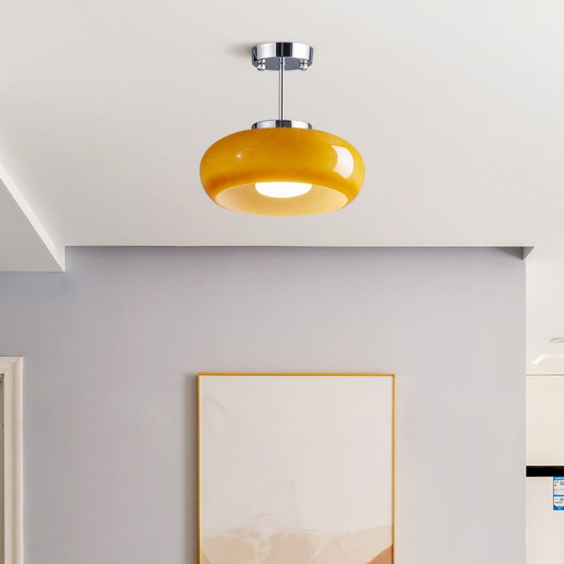 Art Deco modern rund taklampa bild 10