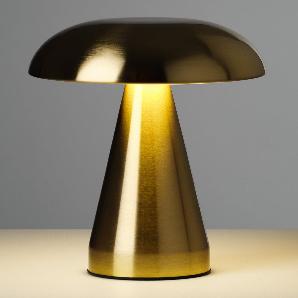 Transitionell modern sladdlös svampformad lampa bild 9