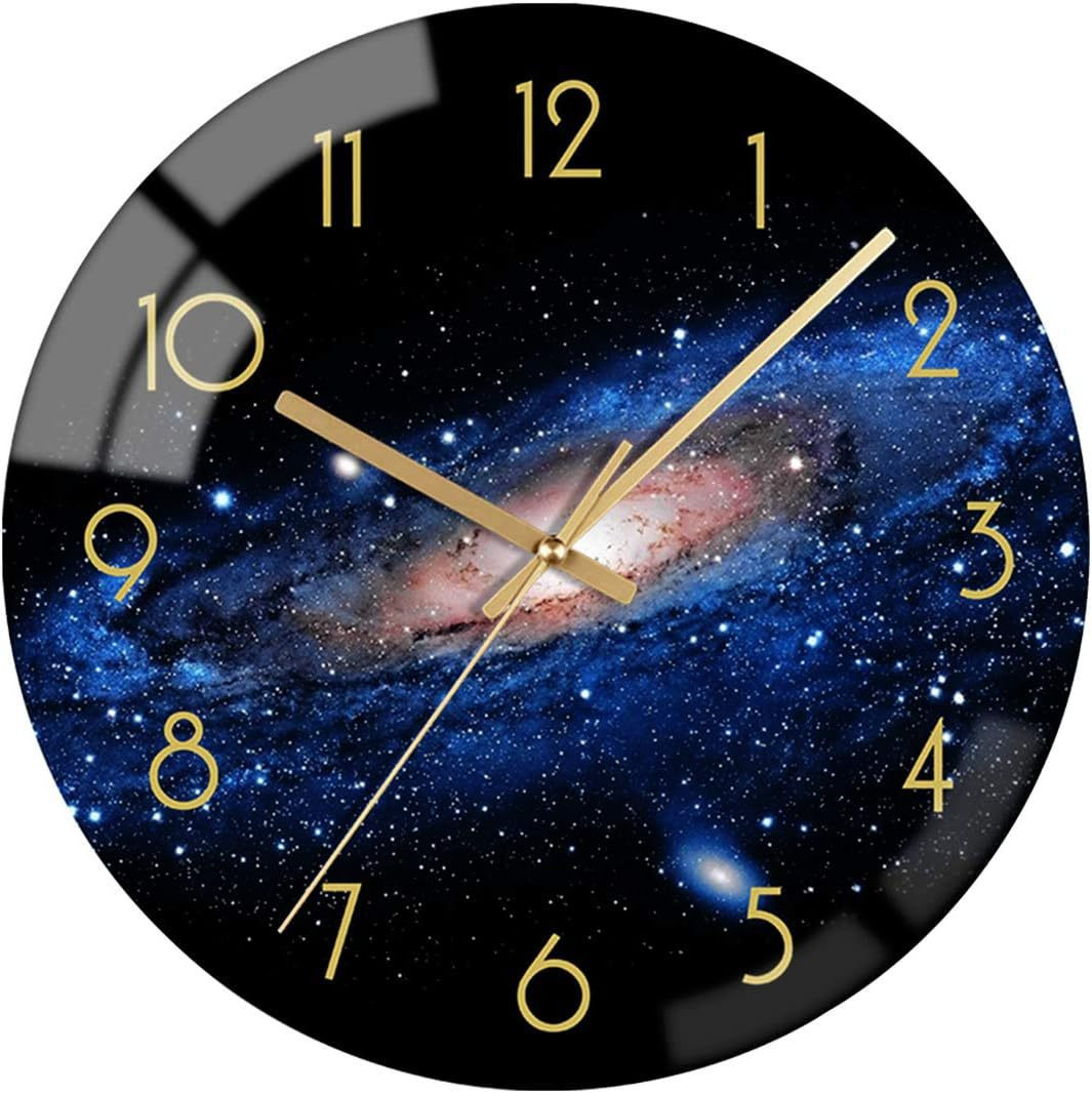 Galaxy stil väggklocka bild 1