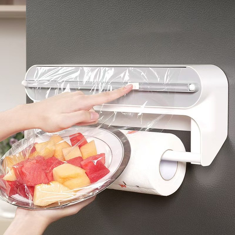 Magnetisk Foliedispenser med Handdukshållare