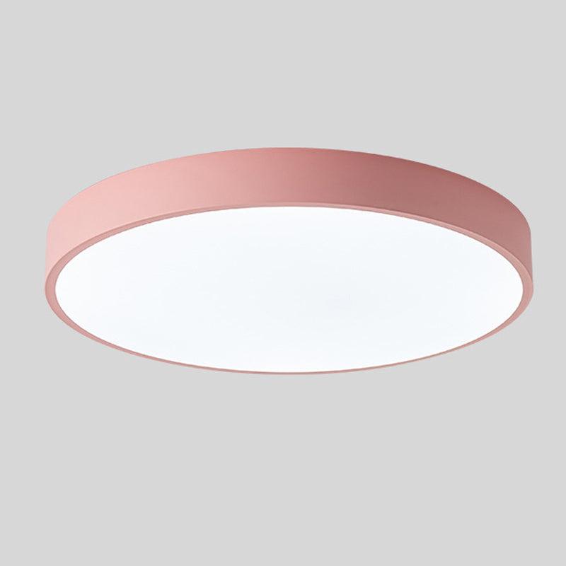 Modern rund LED taklampa bild 3