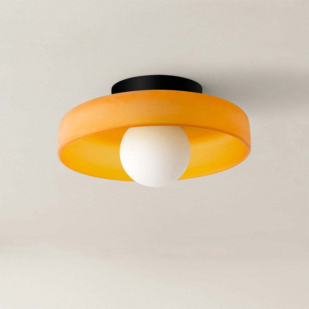 Minimalistisk LED plafondtaklampa bild 1