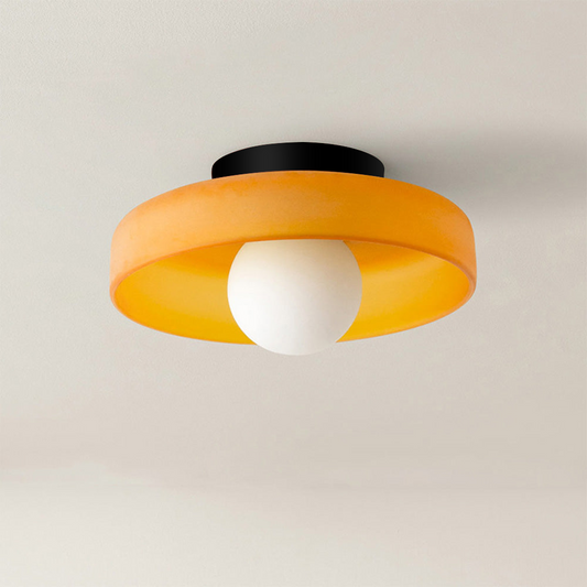 Minimalistisk LED plafondtaklampa bild 1