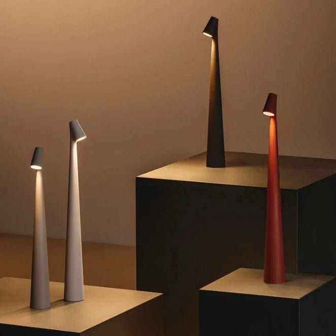 Minimalistisk LED bordslampa bild 8