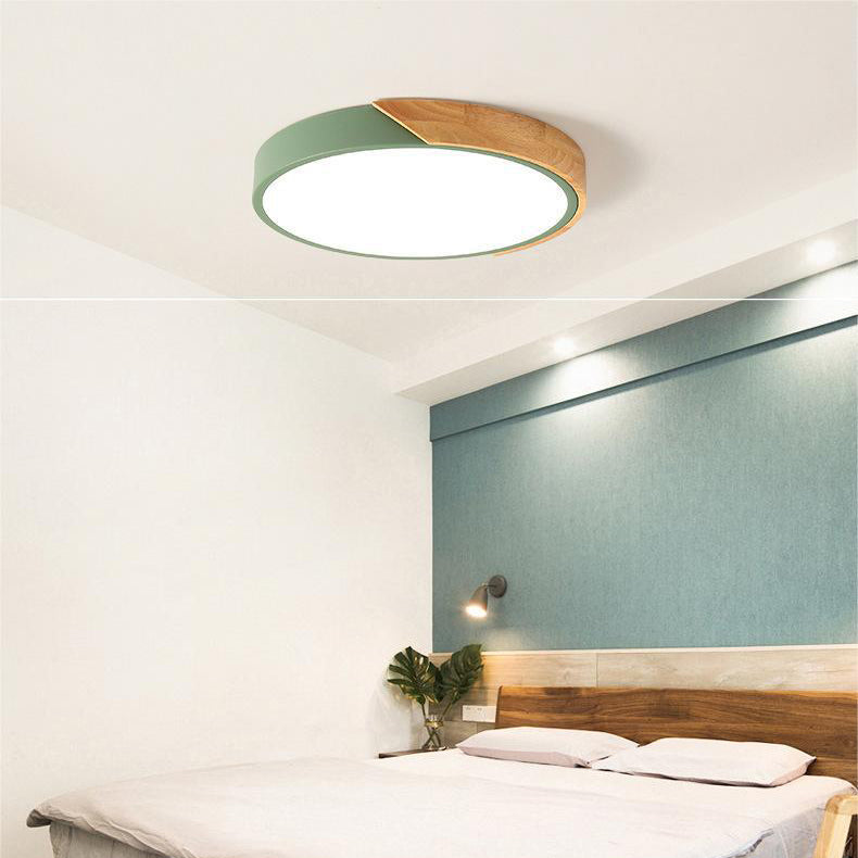 Modern rund LED taklampa bild 17